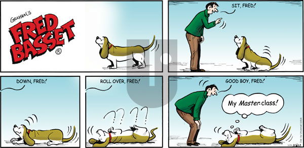 Fred Basset on Sunday May 29, 2011 Comic Strip