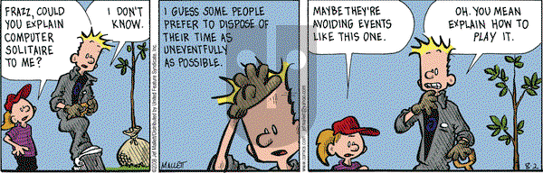 Frazz on Saturday August 2, 2008 Comic Strip