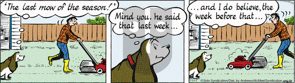 Fred Basset on Saturday November 11, 2017 Comic Strip