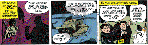 Rip Haywire on Tuesday August 11, 2009 Comic Strip