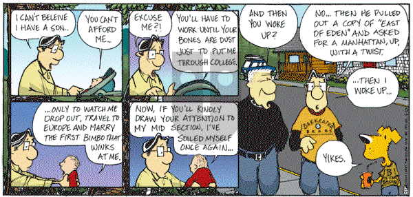 Barkeater Lake on Sunday December 25, 2011 Comic Strip