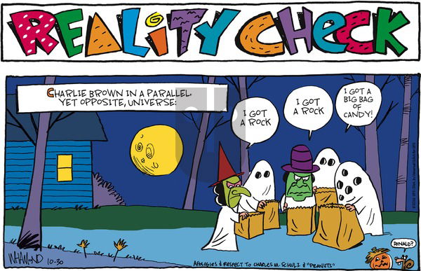 Reality Check on Sunday October 30, 2016 Comic Strip