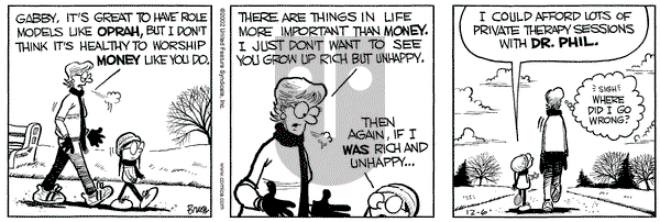 Grand Avenue on Friday December 6, 2002 Comic Strip