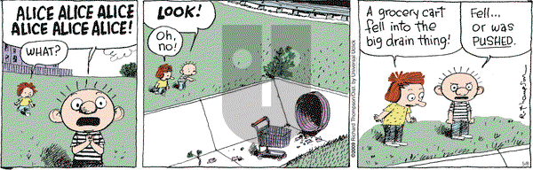 Cul de Sac on Tuesday May 8, 2012 Comic Strip