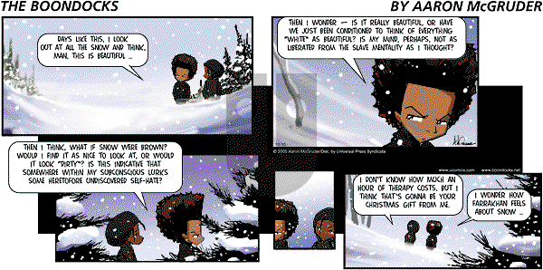 The Boondocks on Sunday July 13, 2008 Comic Strip