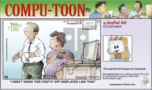 Compu-toon on Sunday June 21, 2015 Comic Strip