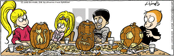 Cleats - Monday October 28, 2002 Comic Strip
