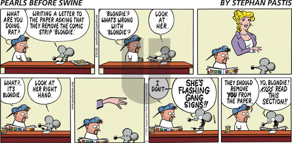 Pearls Before Swine on Sunday March 11, 2012 Comic Strip