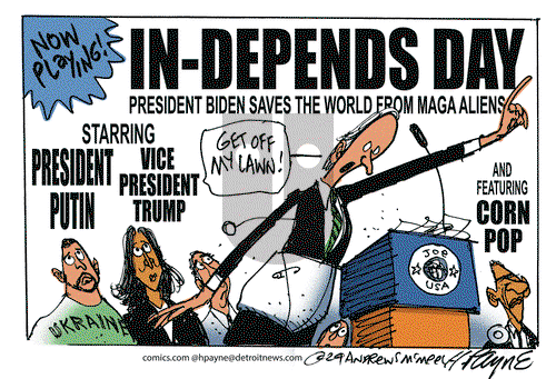 Henry Payne - Friday July 12, 2024 Comic Strip