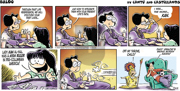 Baldo - Sunday October 22, 2000 Comic Strip