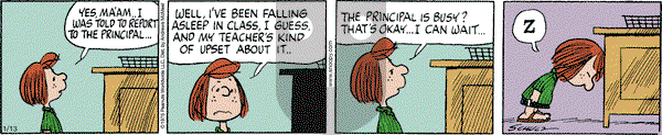 Peanuts - Thursday January 13, 2022 Comic Strip