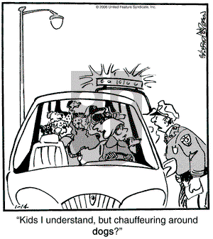 Marmaduke on Saturday January 14, 2006 Comic Strip