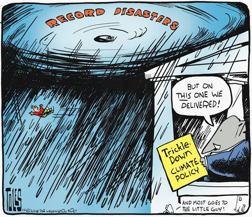 Tom Toles on Sunday October 14, 2018 Comic Strip