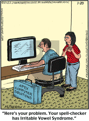 Close to Home - Thursday January 20, 2022 Comic Strip