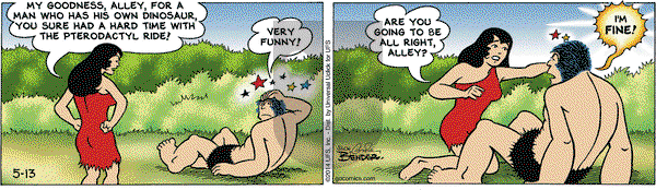 Alley Oop on Tuesday May 13, 2014 Comic Strip