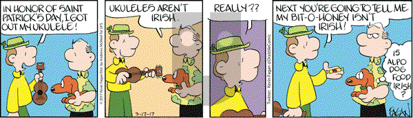 Drabble on Friday March 17, 2017 Comic Strip