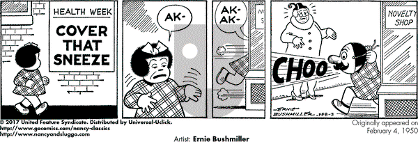 Nancy Classics on Friday February 3, 2017 Comic Strip