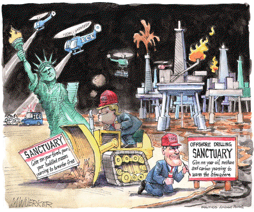 Matt Wuerker on Thursday March 8, 2018 Comic Strip