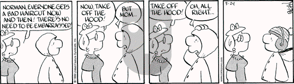 Drabble - Wednesday March 24, 1999 Comic Strip