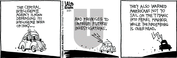La Cucaracha on Saturday February 21, 2004 Comic Strip