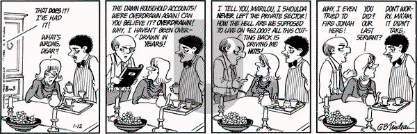 Doonesbury on Tuesday January 12, 1982 Comic Strip