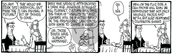 Monty on Wednesday April 11, 2007 Comic Strip