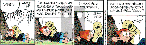 Red and Rover on Monday August 26, 2019 Comic Strip