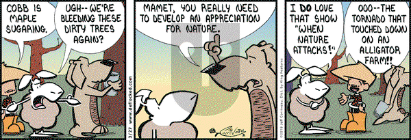 DeFlocked on Tuesday March 27, 2018 Comic Strip