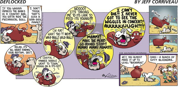 DeFlocked on Sunday June 24, 2012 Comic Strip
