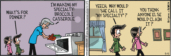 Grand Avenue on Monday May 5, 2014 Comic Strip