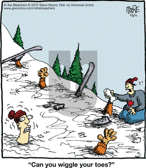 In the Bleachers on Wednesday December 11, 2013 Comic Strip