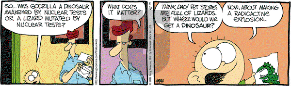 The Buckets on Saturday March 10, 2012 Comic Strip