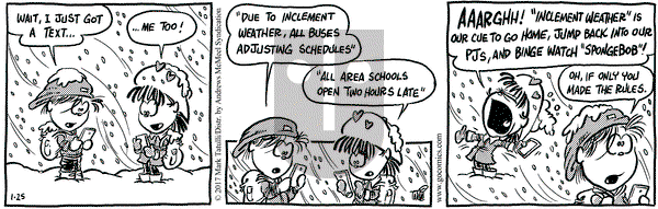 Heart of the City on Wednesday January 25, 2017 Comic Strip