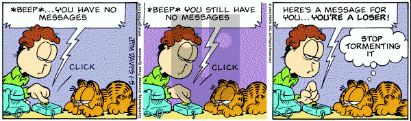 Garfield on Saturday January 5, 2002 Comic Strip
