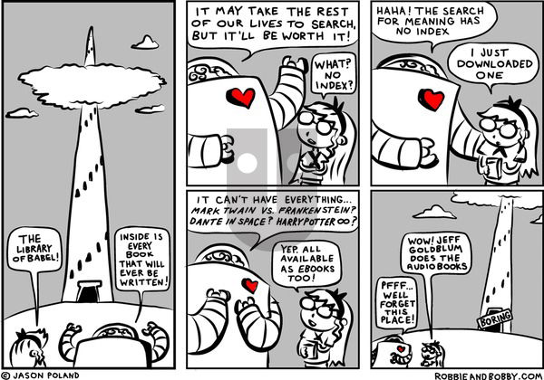 Robbie and Bobby on Wednesday May 7, 2025 Comic Strip