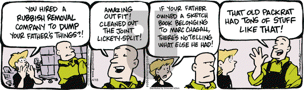 JumpStart on Monday April 18, 2016 Comic Strip