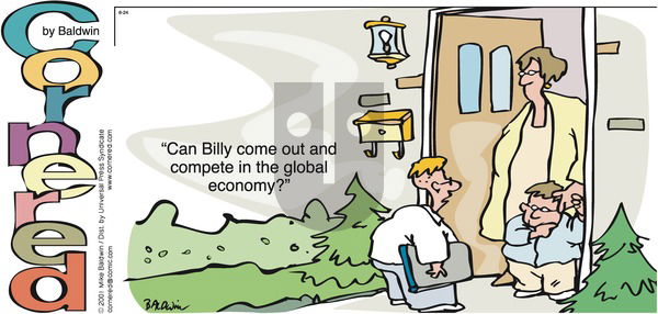 Cornered on Sunday June 24, 2001 Comic Strip