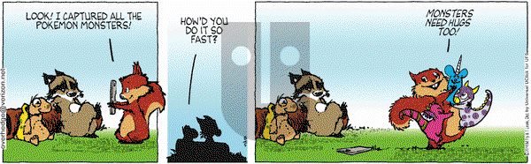 Over the Hedge on Friday August 5, 2016 Comic Strip