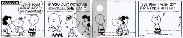 Peanuts on Friday June 14, 1963 Comic Strip