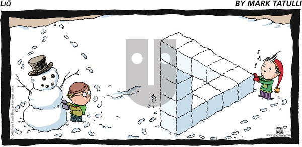 Lio on Sunday February 15, 2015 Comic Strip
