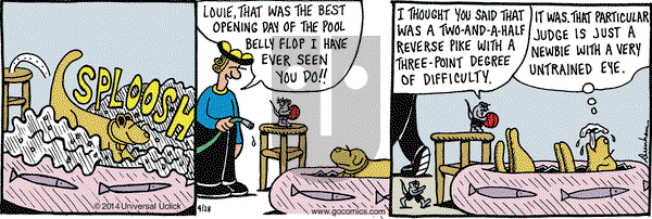 Overboard on Monday April 28, 2014 Comic Strip