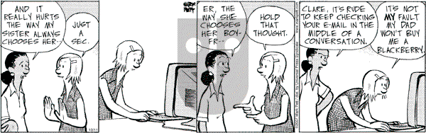 Lucky Cow on Thursday October 11, 2007 Comic Strip