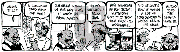 JumpStart on Thursday April 13, 2000 Comic Strip