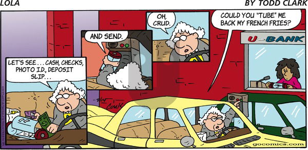 Lola on Sunday August 14, 2016 Comic Strip