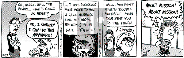 Heart of the City on Friday October 22, 2010 Comic Strip