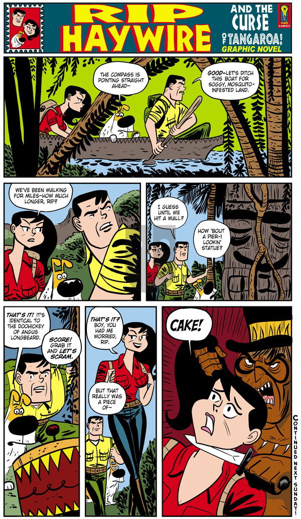 Rip Haywire on Sunday January 5, 2014 Comic Strip