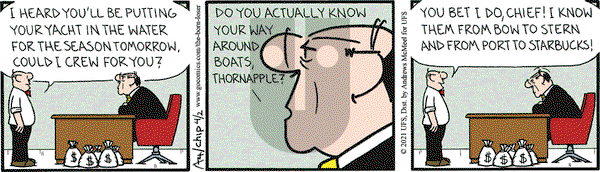 The Born Loser on Friday April 2, 2021 Comic Strip