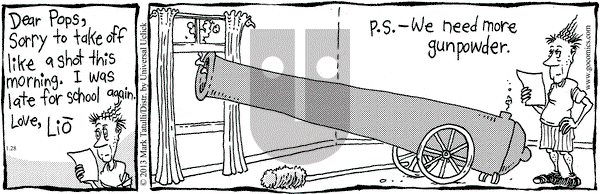 Lio on Monday January 28, 2013 Comic Strip