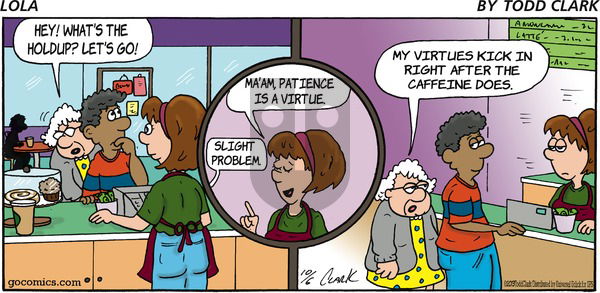 Lola on Sunday October 6, 2013 Comic Strip