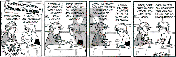 Doonesbury on Tuesday August 12, 1986 Comic Strip